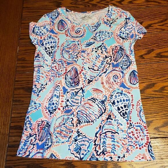 Lilly Pulitzer Karrie shell me about it crew neck - Picture 2 of 5
